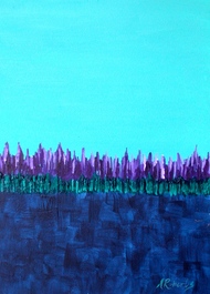 Row of Lavender