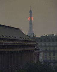 Eiffel Sunset